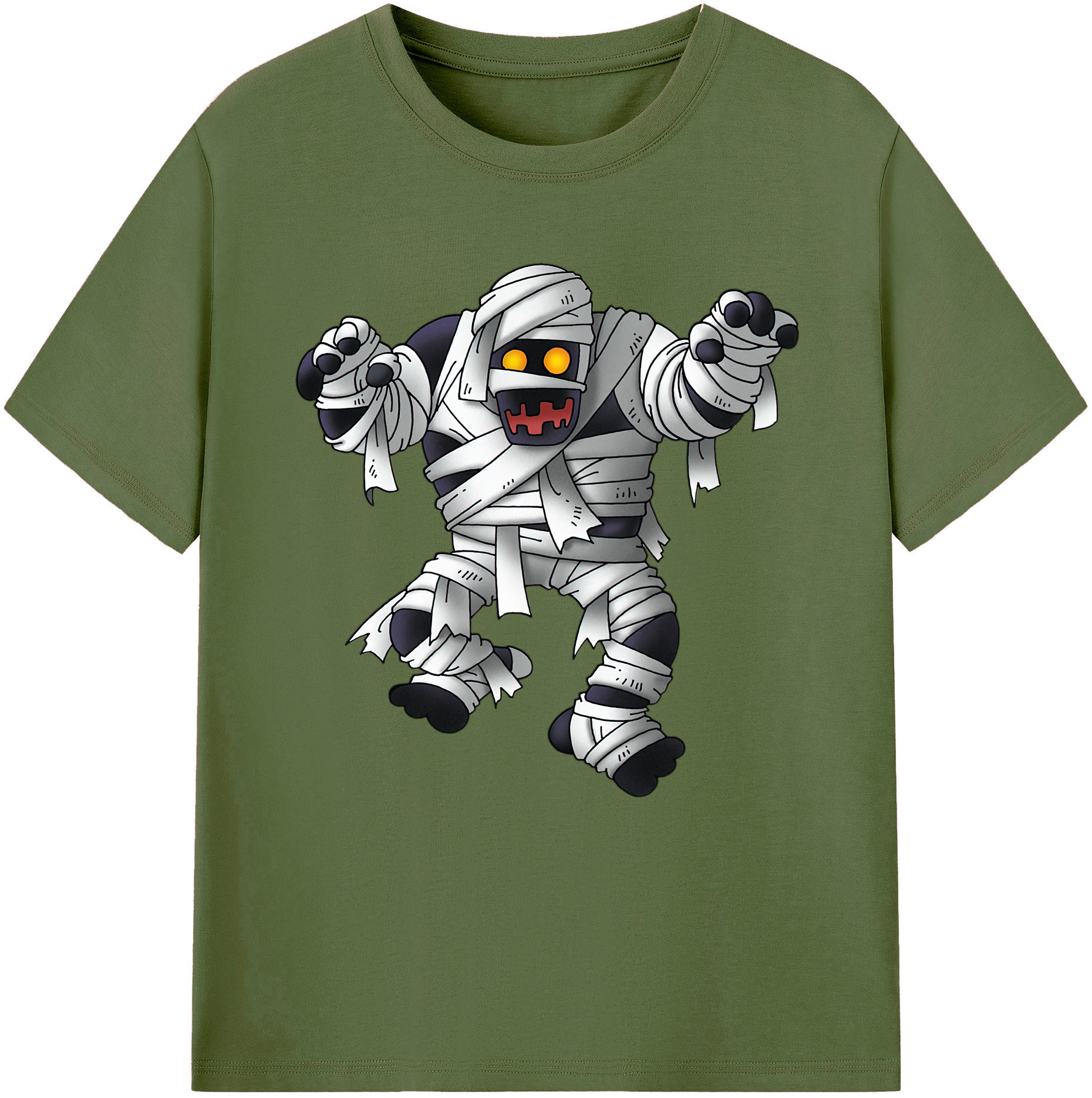 （画像用） ドラゴンクエスト Doragon Kuesuto Dragon Quest 綿100％半袖Tシャツ（フロントプリント）